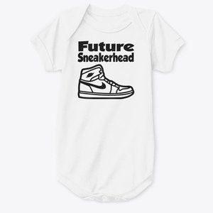 Custom Made Baby Onesie future sneakerhead AJ1